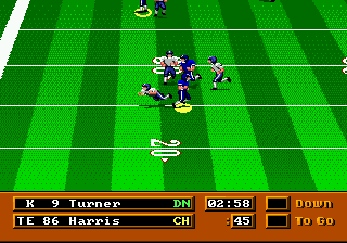 Mike Ditka Power Football [Video Game Classics] screenshot 3 for Sega Genesis